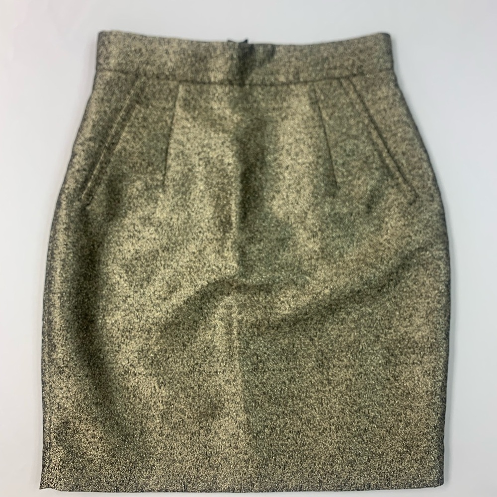 Elegant Tweed Pencil Skirt